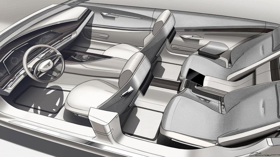 Интерьер Cadillac Escala Concept 2016 года  (фото 18 из 38)